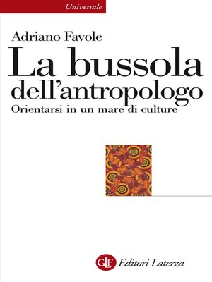 cover image of La bussola dell'antropologo